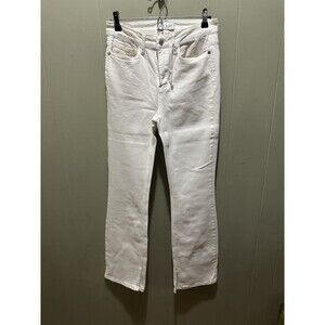 Judy Blue Los Angeles High Waist Flare Leg White “Show Ya Booty” Jeans Size 7/28